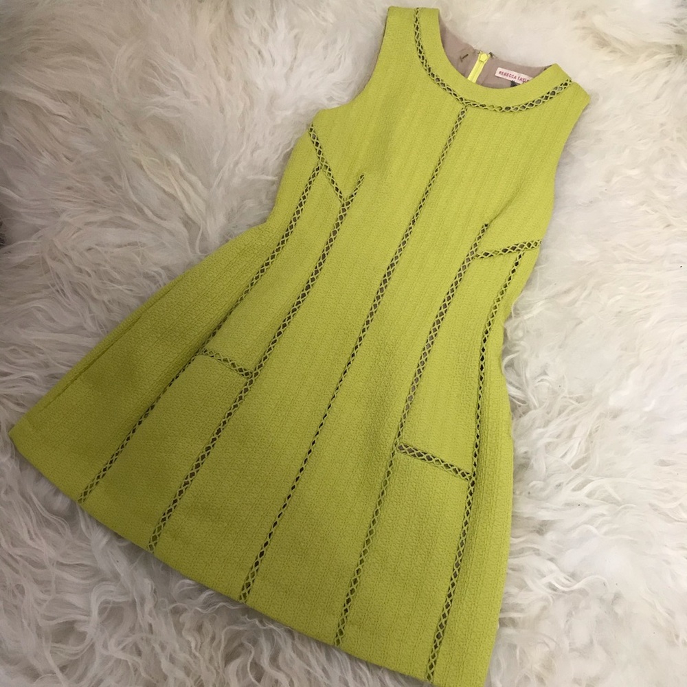 REBECCA TAYLOR Sleeveless Mini Dress